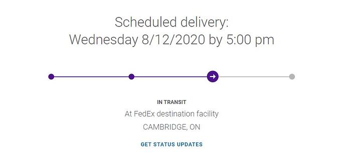 vwheel shipping