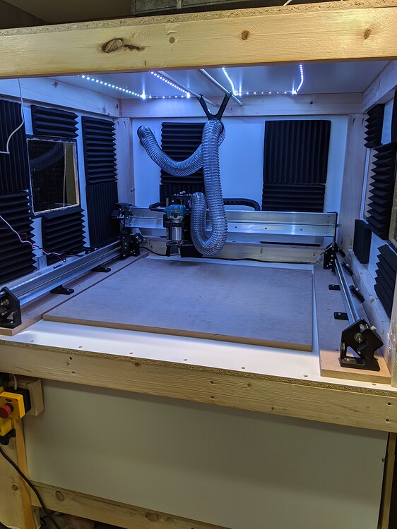 Longmill Enclosure Sound Proofing 🧰 CNC Setup Sienci Community Forum