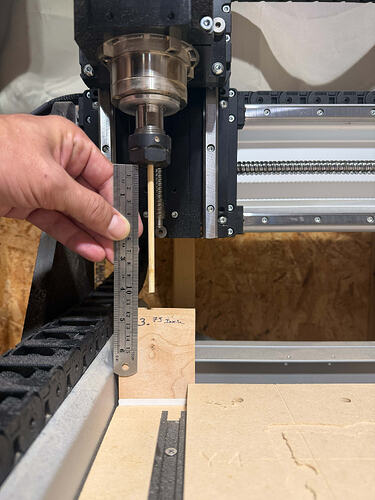 4 inch bit to Frame Distance -1