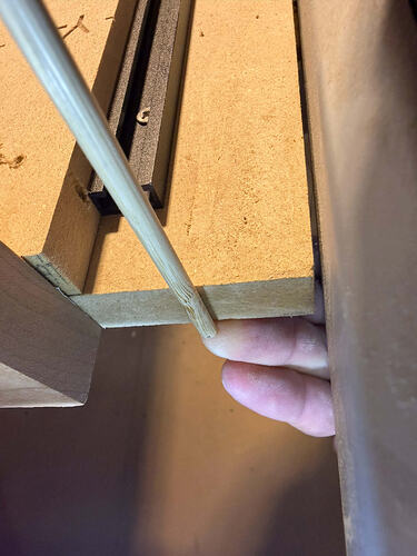 4 inch bit to Frame Distance -4