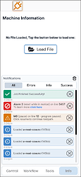 Mobile - Info (Disconnected)