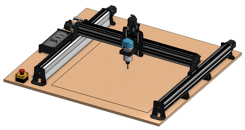 Open-source CAD for full Public Release of the LongMill MK2 design ...