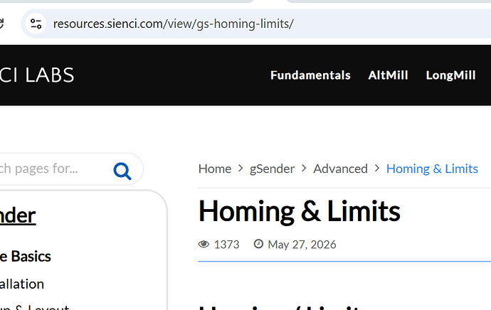 Homing & Limits
