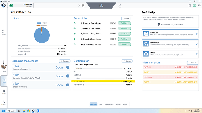 Gsender_1.5.6_Home_Location_Stat_is_Wrong