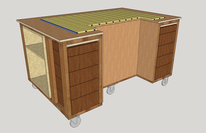 CNC Table Vertical Mode