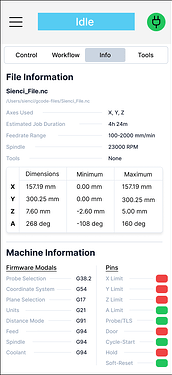WM Mobile View - Info Page 1