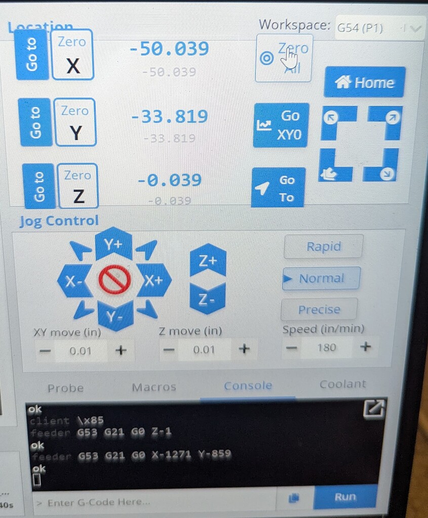 Incorrect X, Y and Z Display - ❓ Question - Sienci Community Forum