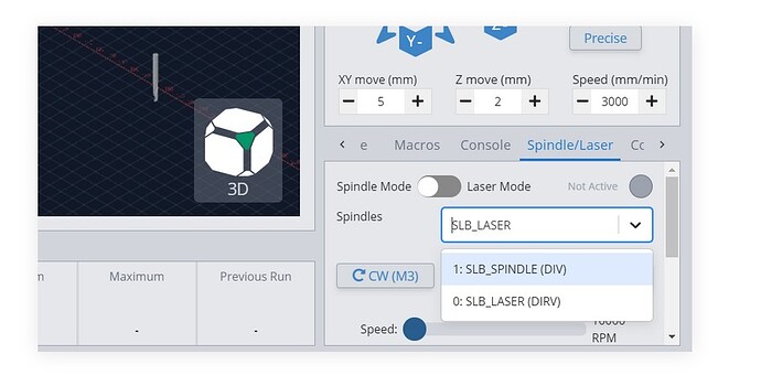 spindle_laser mode