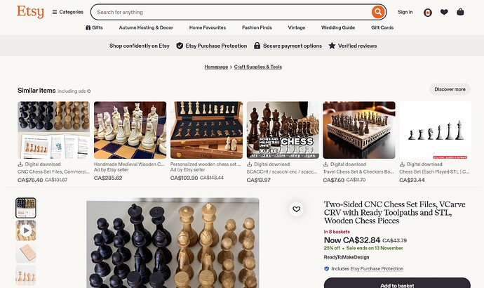 chess sets etsy