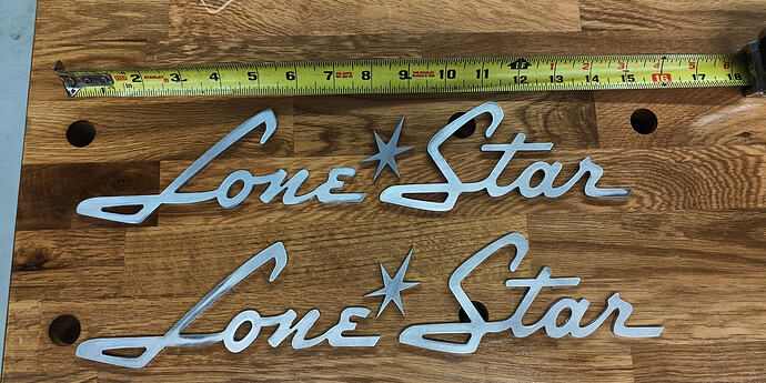 Finished Lone Star Logos