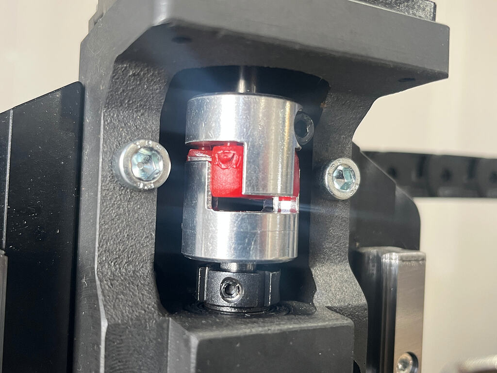 Altmill Mk2 2x4 - Z-axis motor coupling and motor alarms 6 and 17
