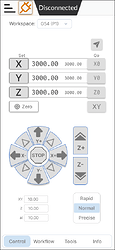 Mobile - Control (Disconnected)