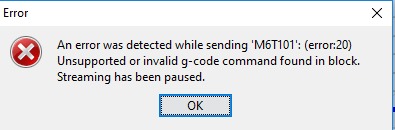 orAL 1202 error message