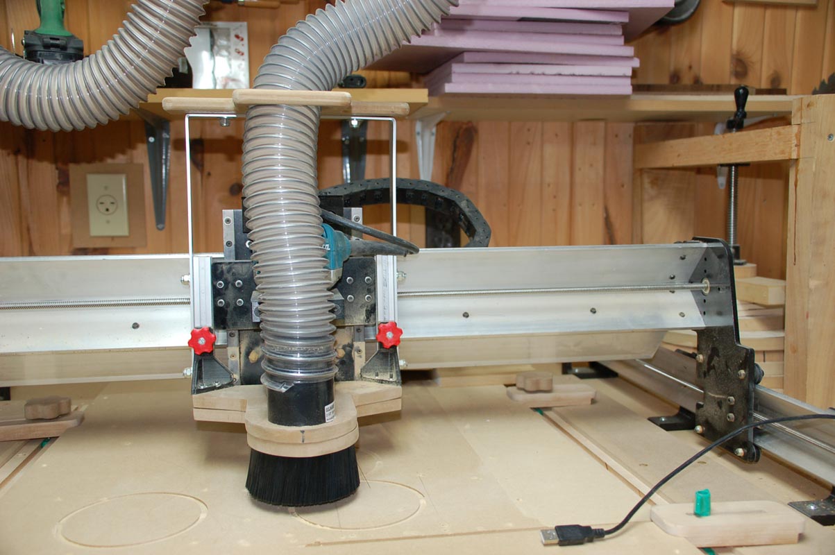 Universal CNC Router Dust Boot | Justin Depew Design