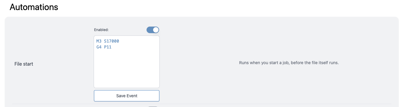 Adding a delay for spindle spool up - Question - Sienci Community Forum
