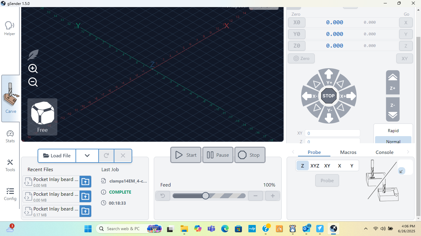 Adjusting controls in the g sender screen - ❓ Question - Sienci