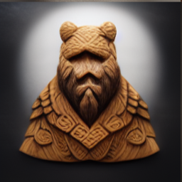 wooden_carving_celtic_bear